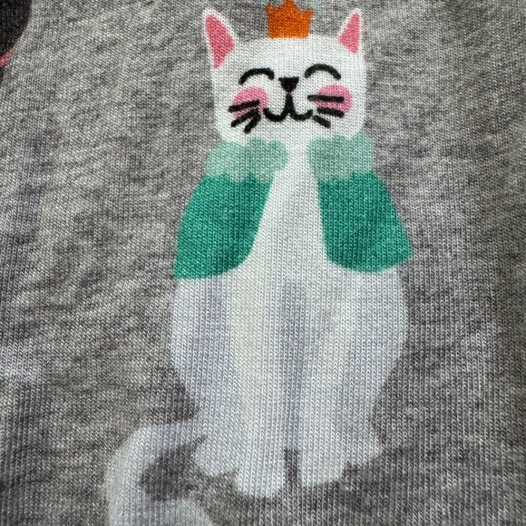 Little Sleepies Cat Zippie Pajama - Picture 3 of 5